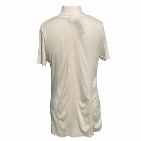 Michelle By Comune Zodiac Gemini Short Sleeve T-Shirt Tee‎ Shirt Clay Cream XS - Picture 7 of 11